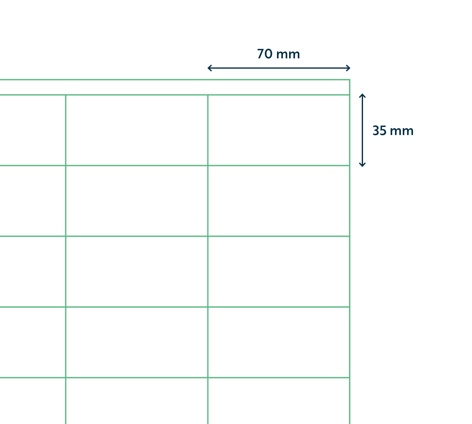 A4 etiket 70 x 35 mm ** - A4 Etiketten - Rillprint