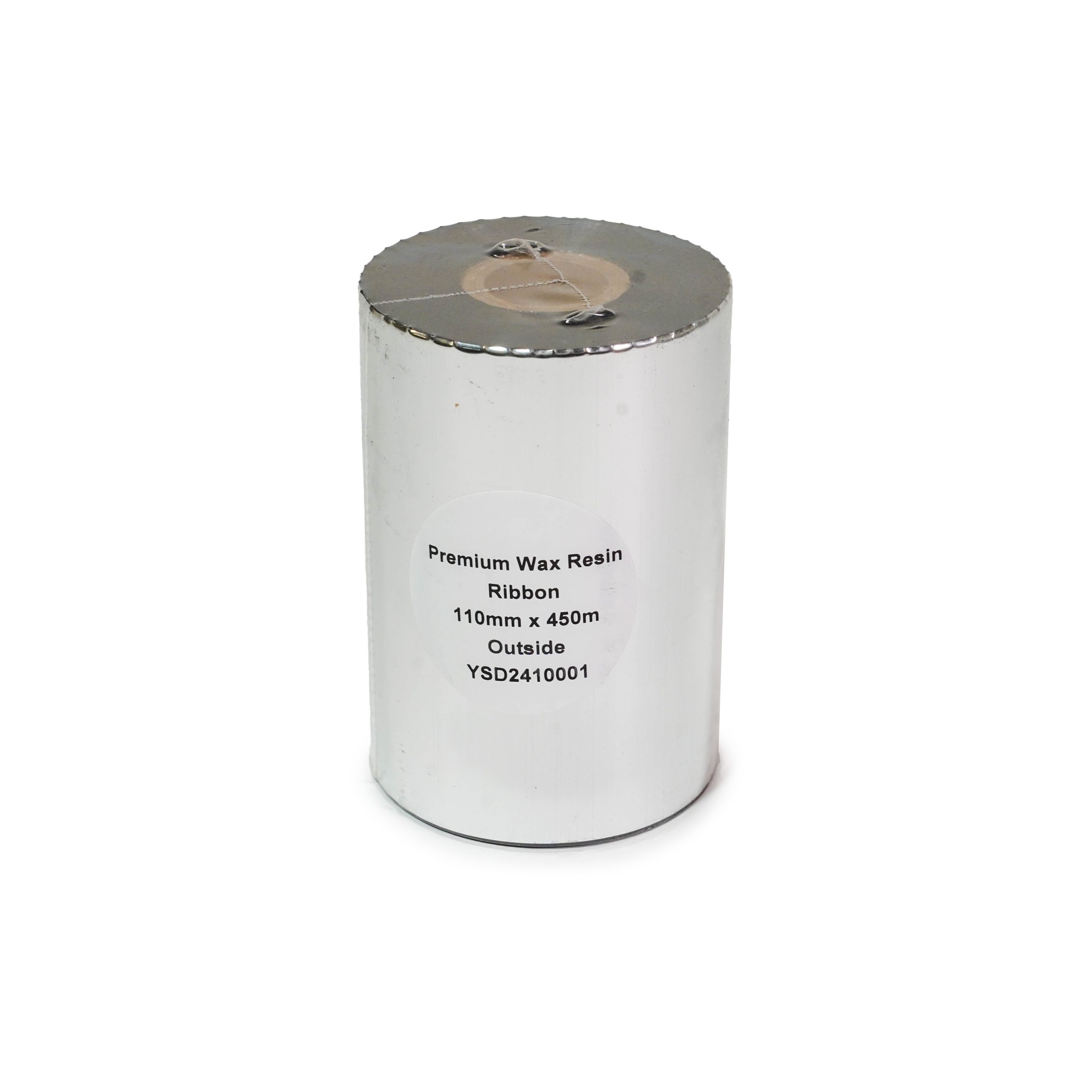 Thermal transfer printlint - Wax-Resin - 110mm x 450m kern ⌀25mm - Afbeelding 3