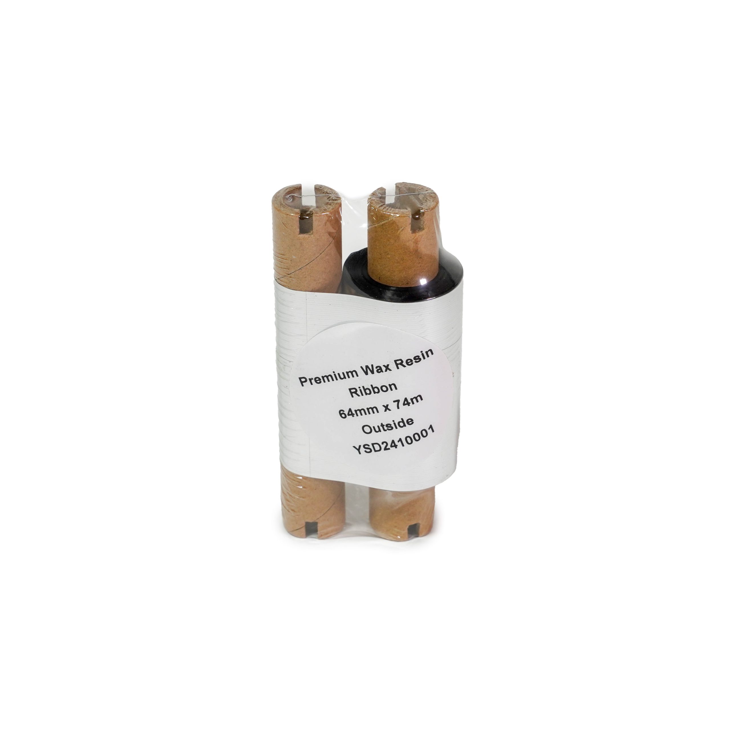 Thermal transfer printlint - Wax-Resin - 64mm x 74m kern ⌀12mm - Afbeelding 3