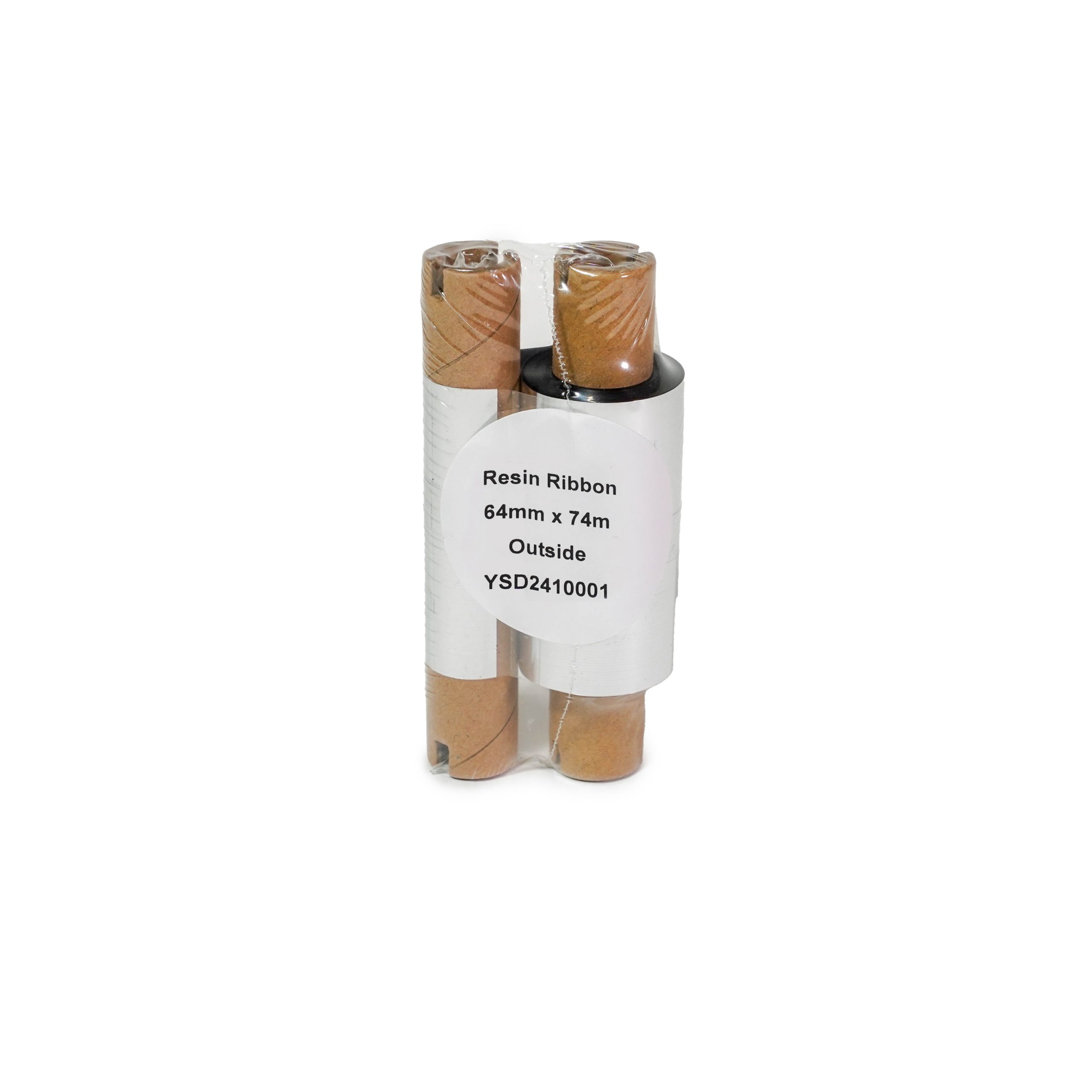Thermal transfer printlint - Resin - 64mm x 74m kern ⌀12mm - Afbeelding 3