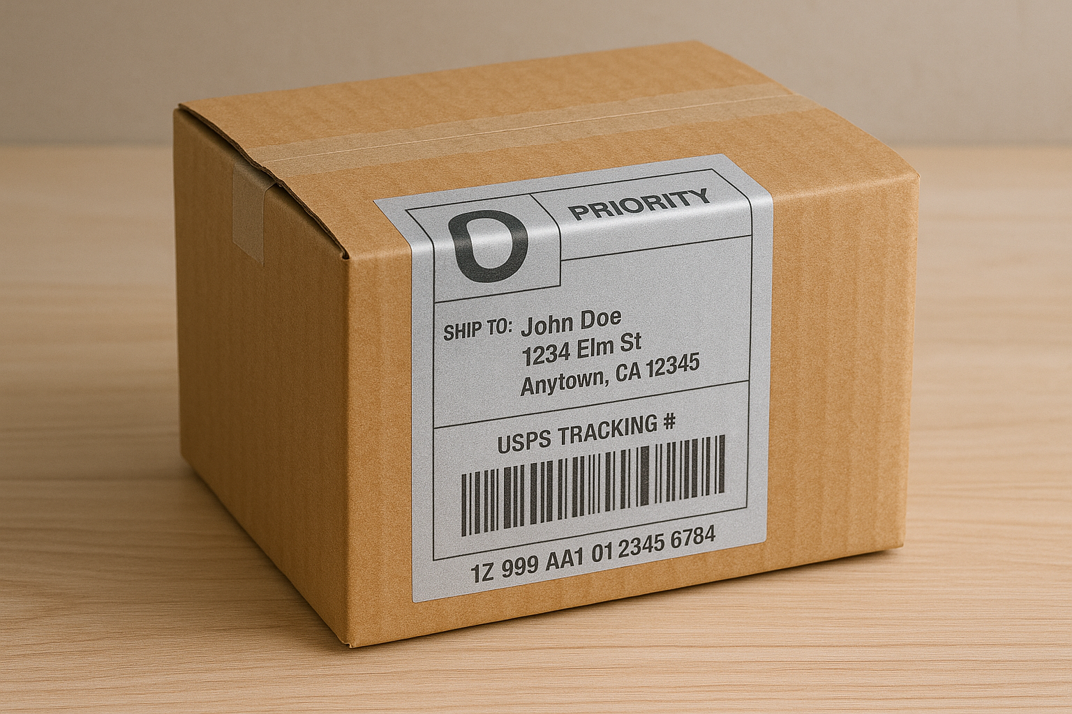 Verzendetiket Zilver 102x150mm kern ø25 280 etiketten - Afbeelding 3