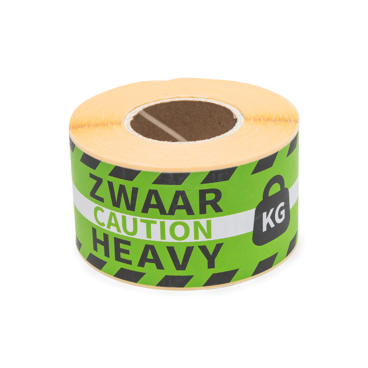 Etiket op rol - Zwaar / Heavy 46x125mm - Afbeelding 2