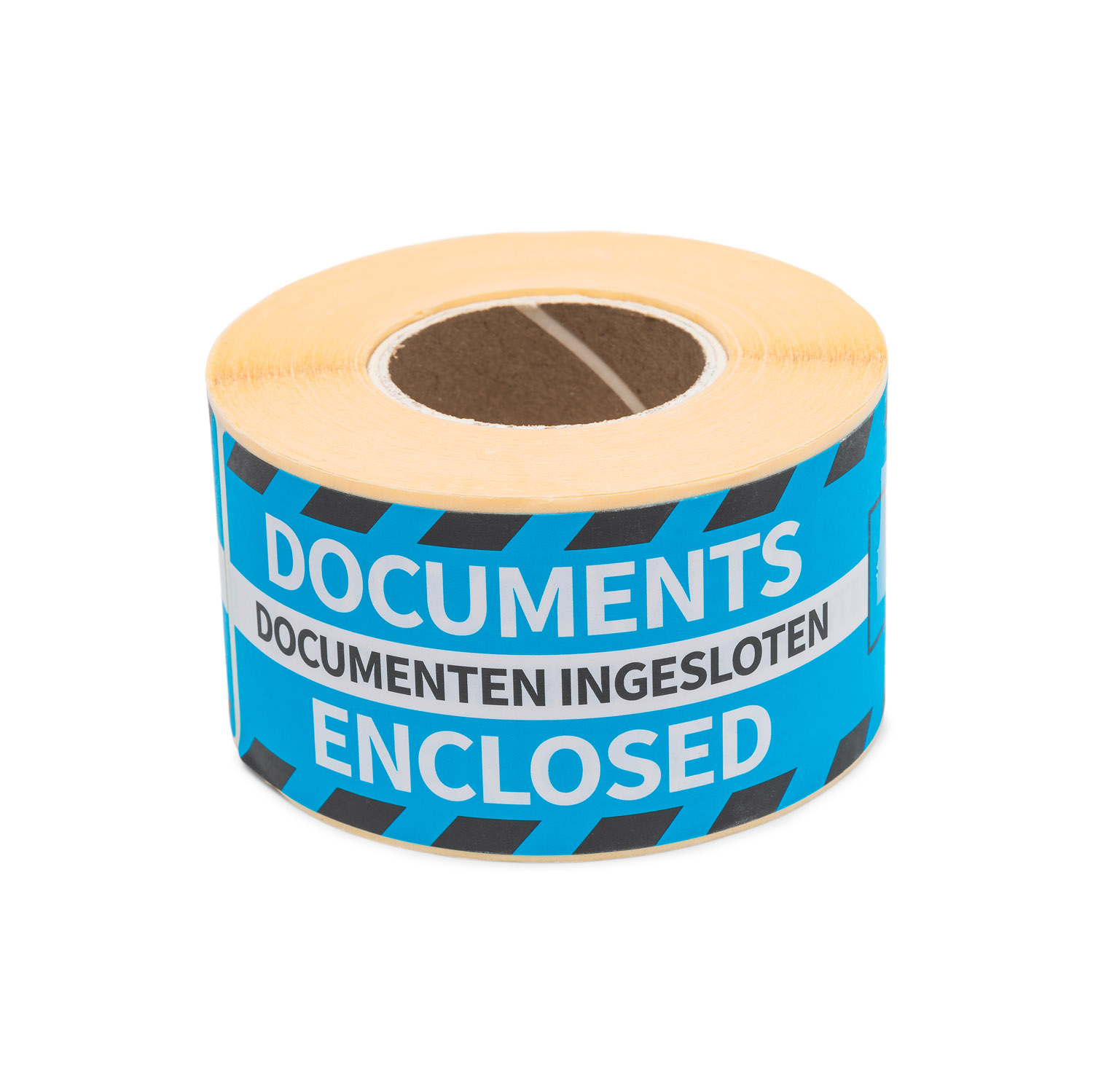 Etiket op rol - Documents enclosed 46x125mm - Afbeelding 2