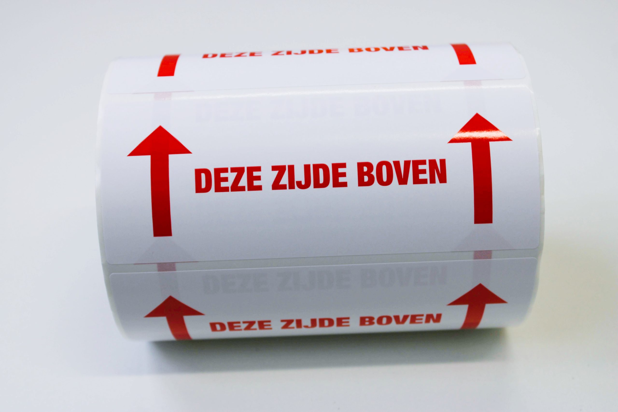 Etiket op rol - Deze zijde boven 150x60mm - Afbeelding 3