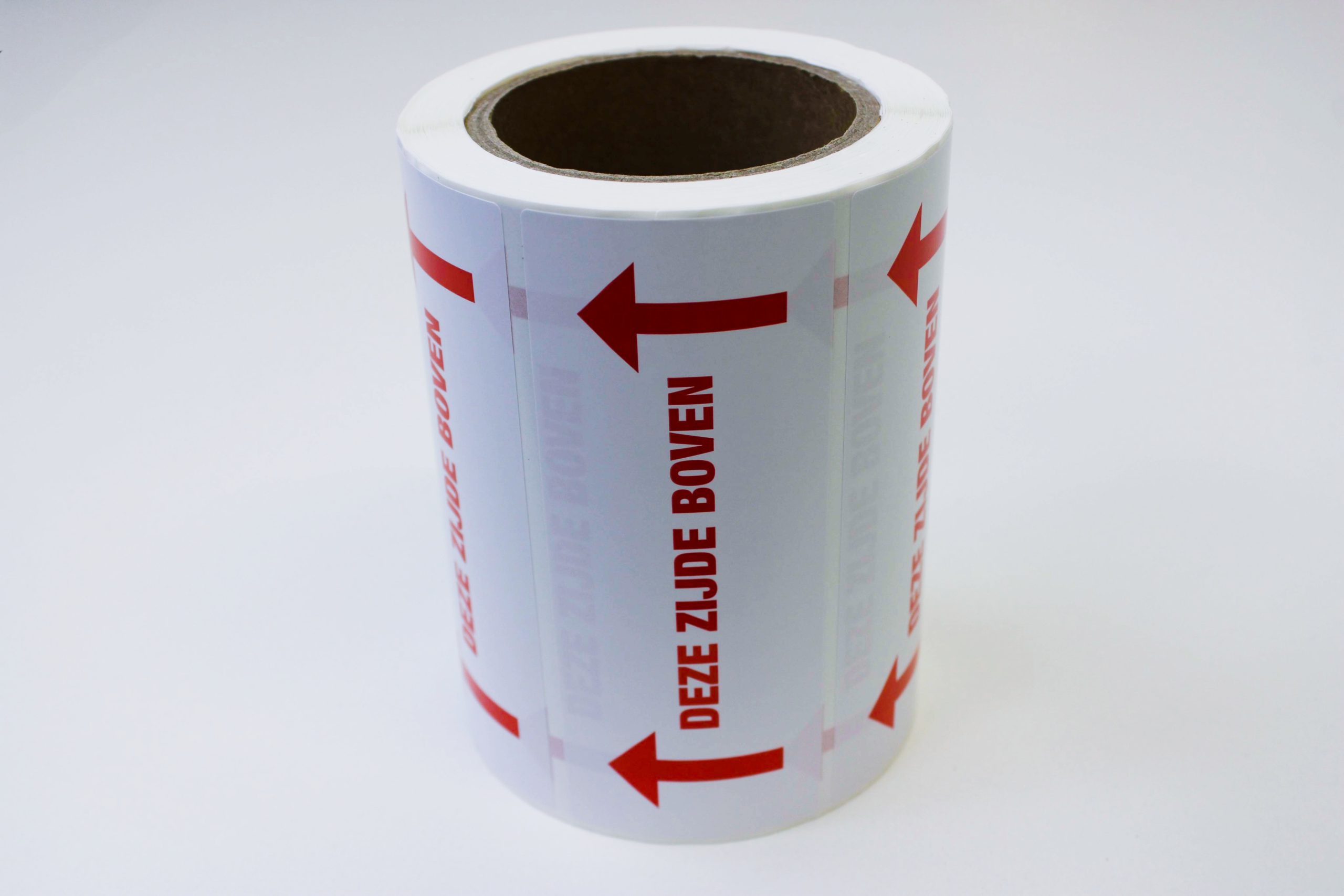 Etiket op rol - Deze zijde boven 150x60mm - Afbeelding 2