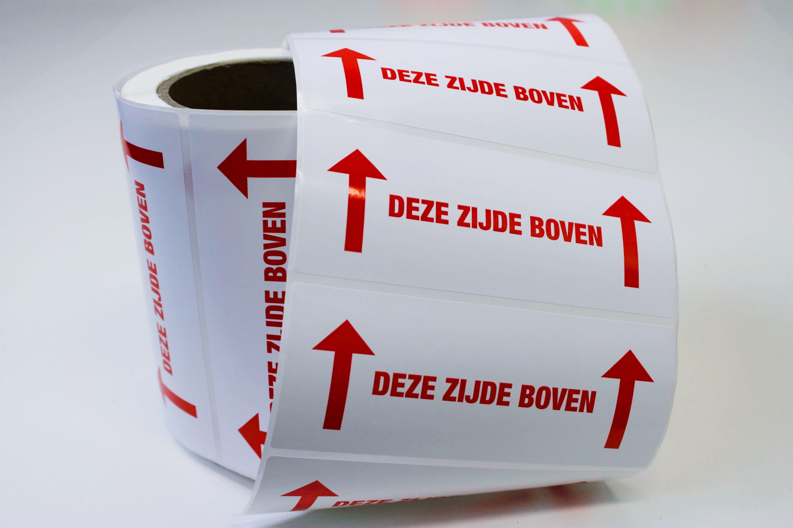 Etiket op rol - Deze zijde boven 150x60mm - Afbeelding 4