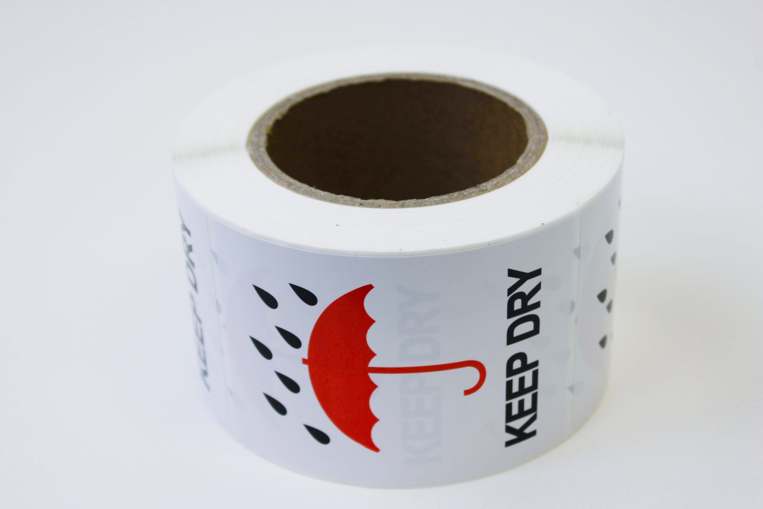 Etiket op rol - Keep dry 74x105mm - Afbeelding 3