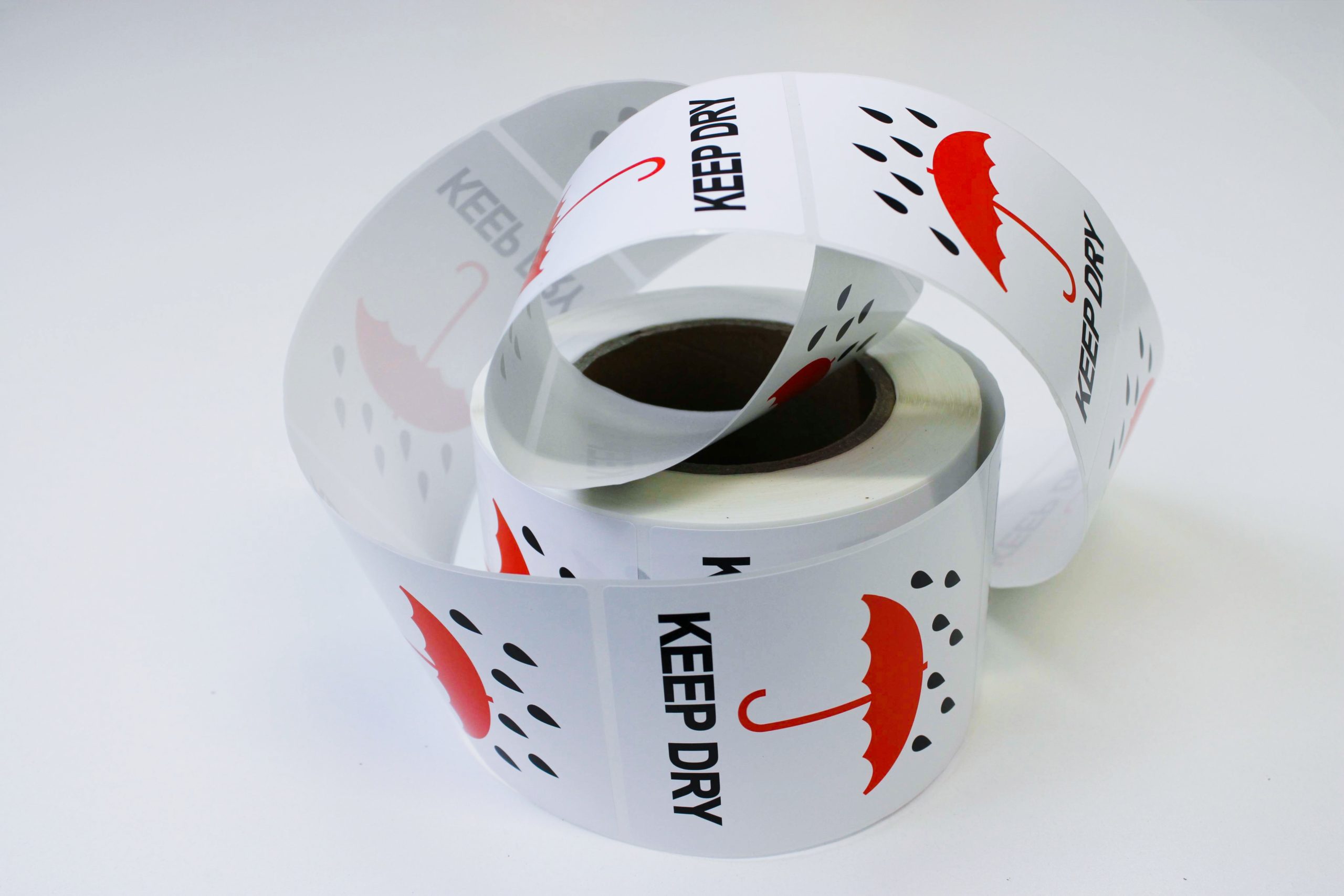 Etiket op rol - Keep dry 74x105mm - Afbeelding 4