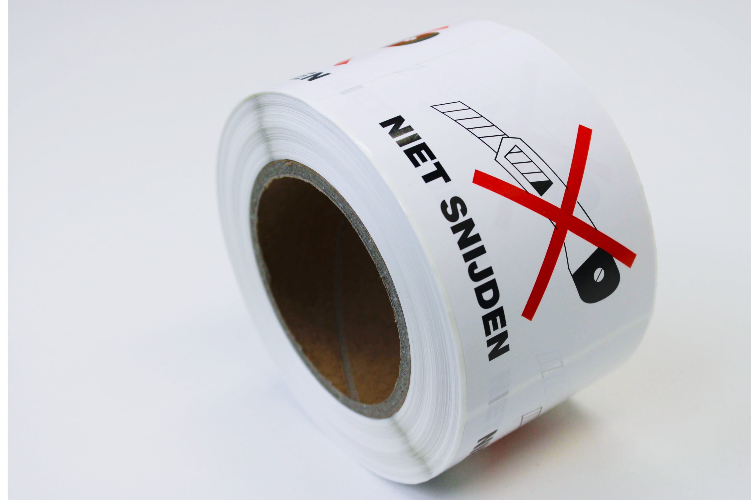 Etiket op rol - Niet snijden 74x105mm - Afbeelding 2