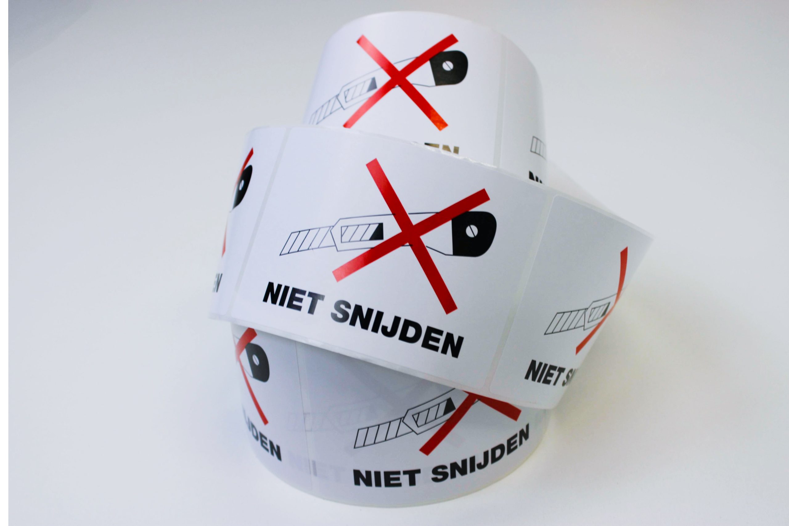 Etiket op rol - Niet snijden 74x105mm - Afbeelding 4