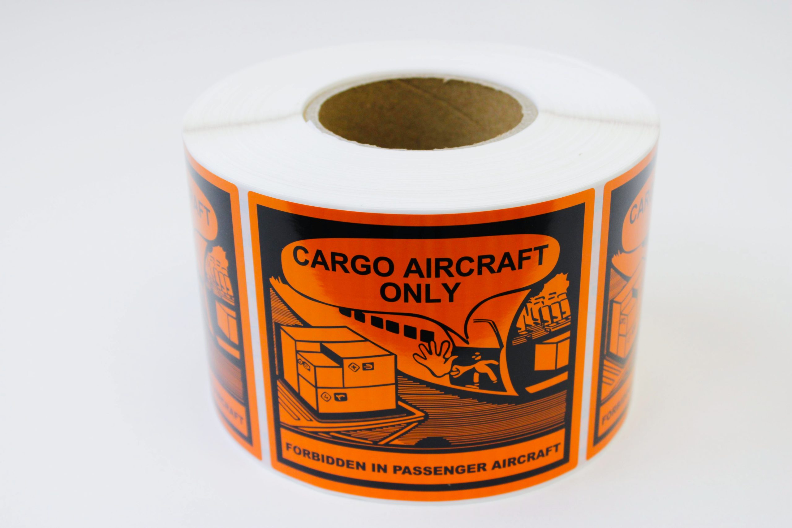 Etiket op rol - Cargo aircraft only 110x120mm - Afbeelding 3