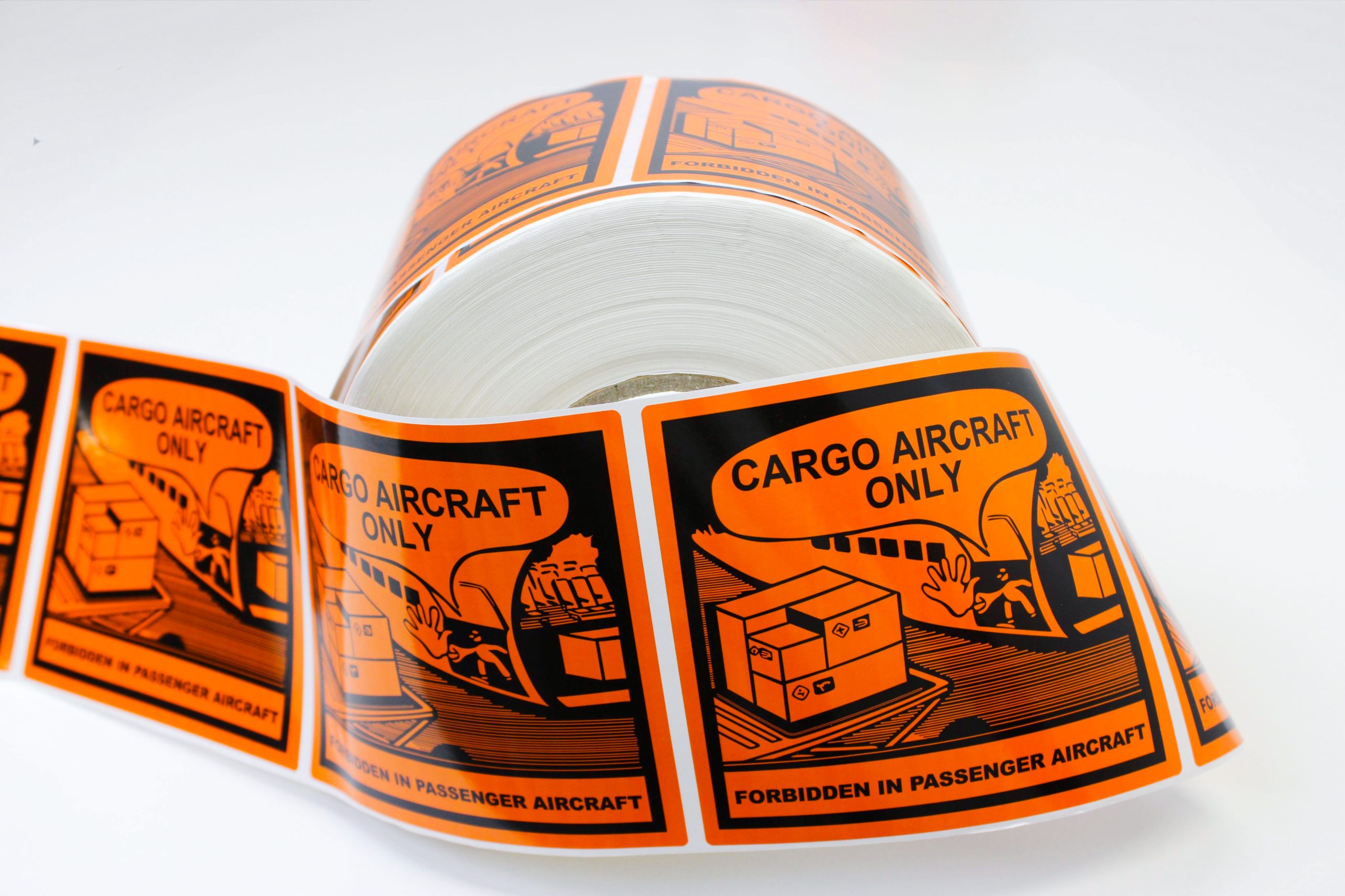 Etiket op rol - Cargo aircraft only 110x120mm - Afbeelding 4
