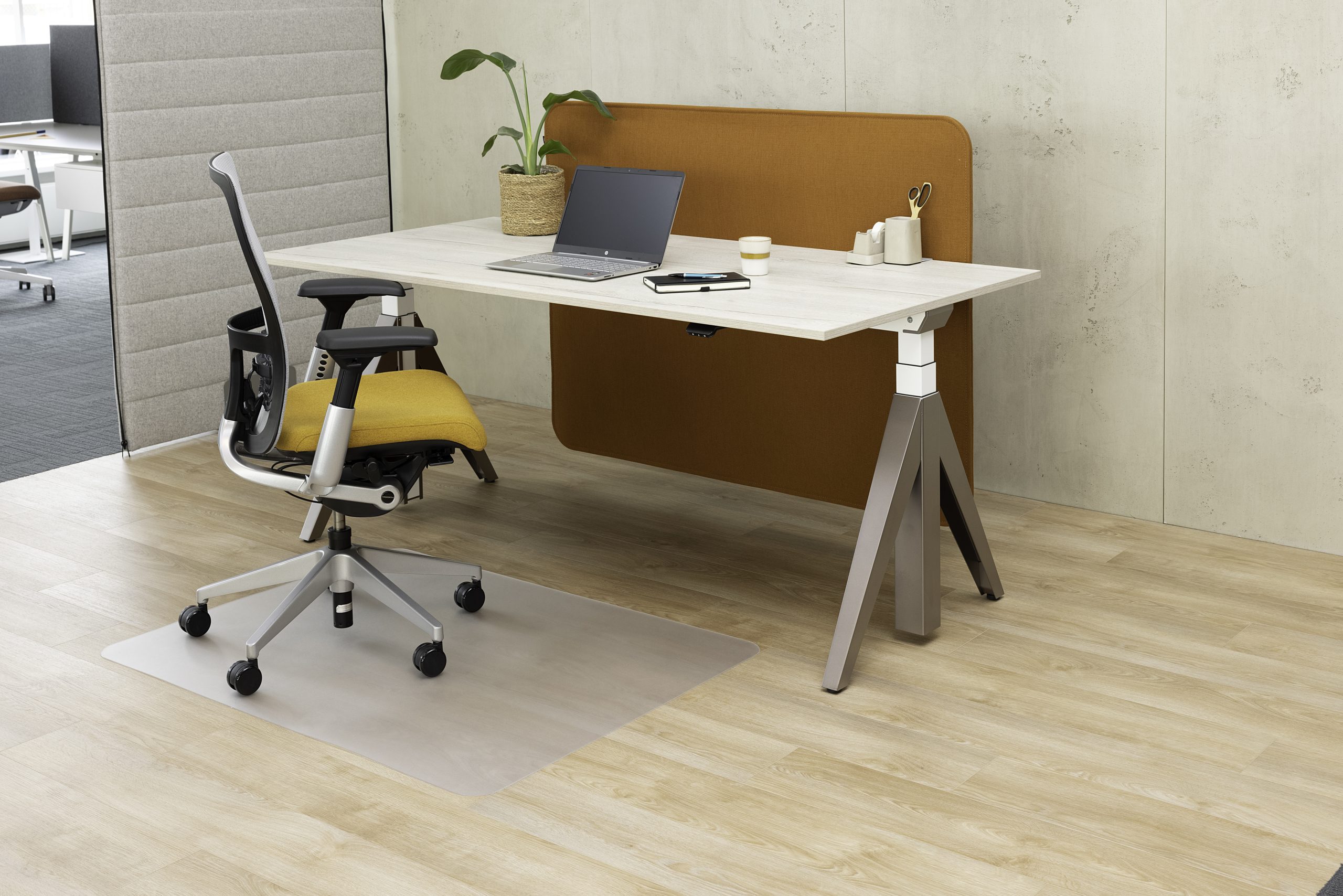 Stoelmat - Harde vloer 914x1219x1,8mm PET