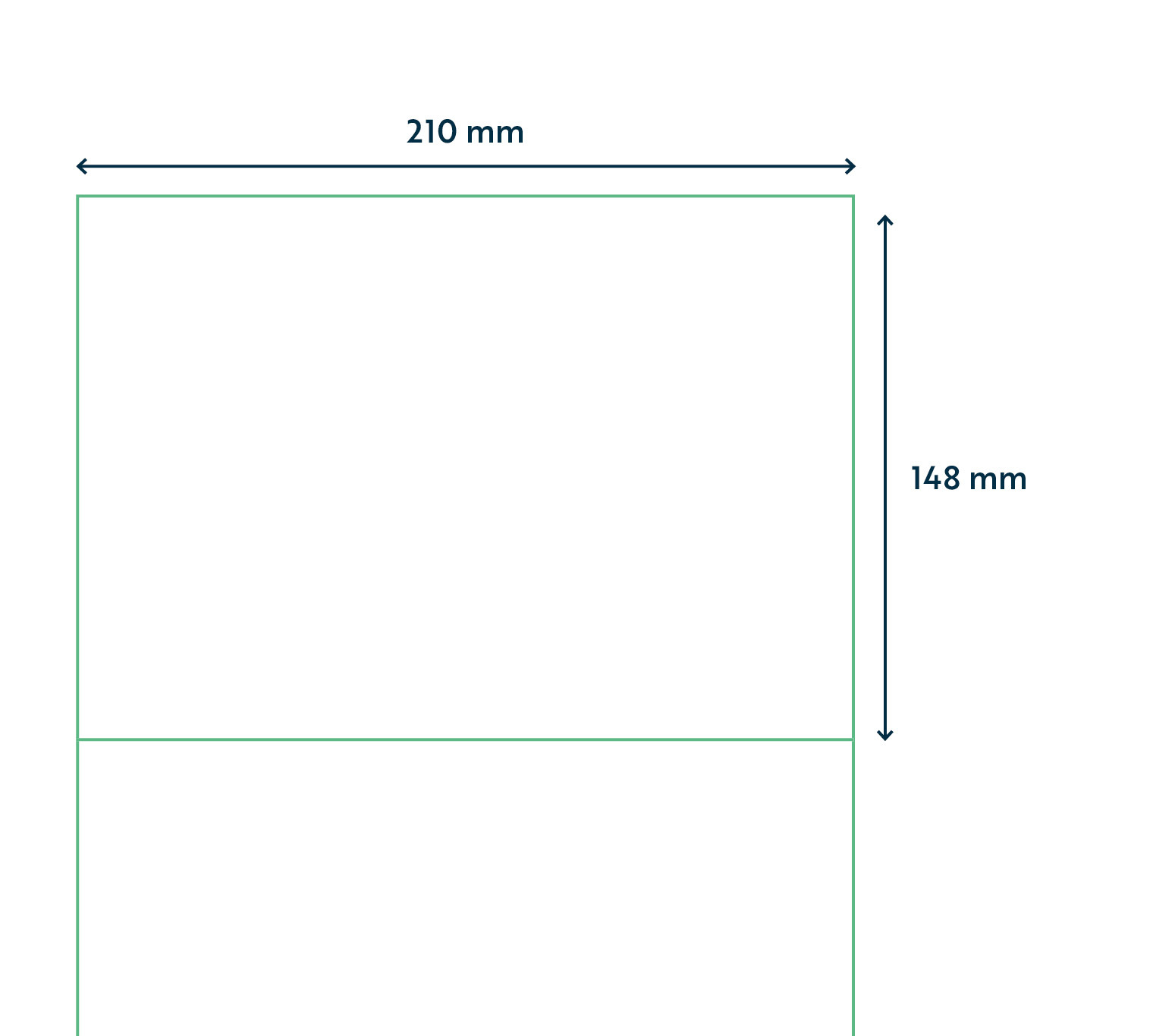 A4 etiket Afneembaar 210 x 148 mm ** - Afbeelding 2