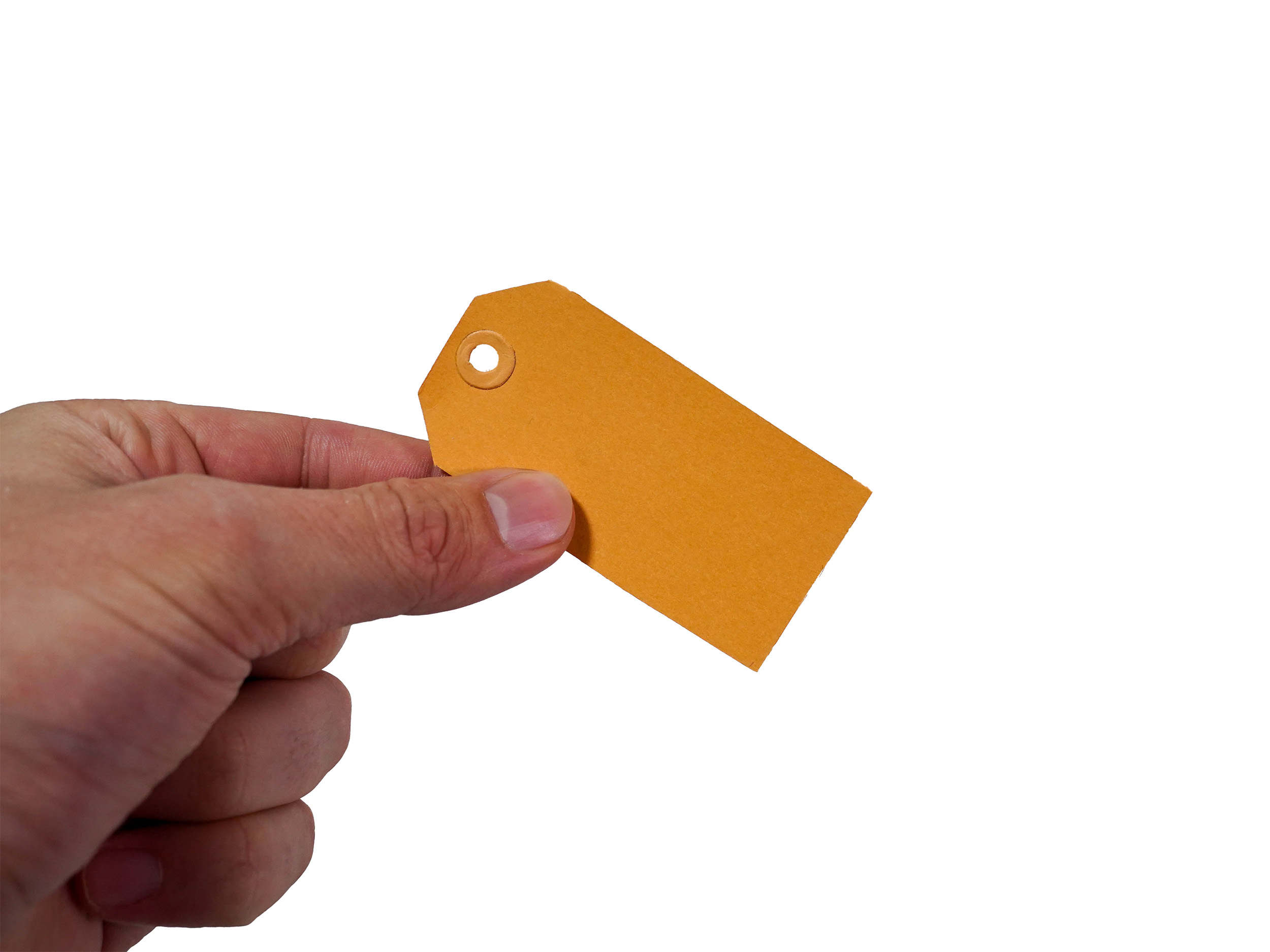 Kartonnen label HF2 - Nr 2 40x80mm 200gram - Afbeelding 2