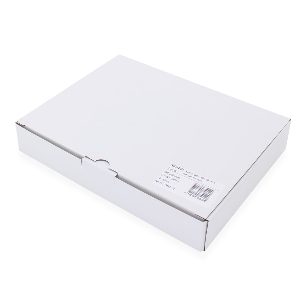 Dymo compatible etiket 99012 89x36mm 260 etiketten - Afbeelding 5